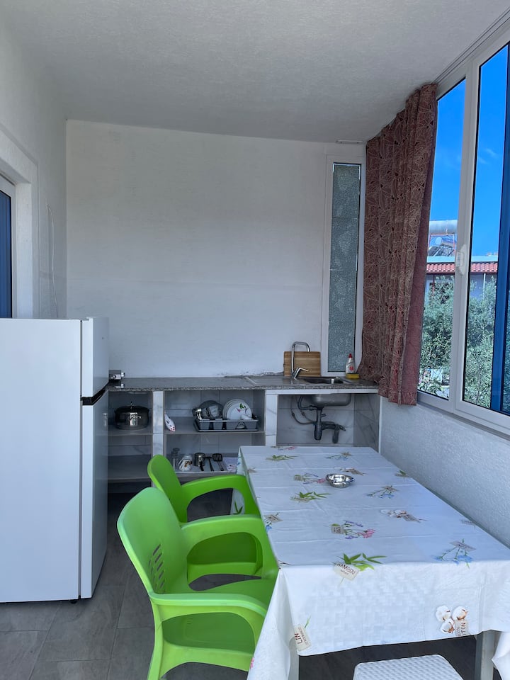 Olympia Studio; 4 Guests; 2 Balconies; 2 Bathrooms - Ksamil