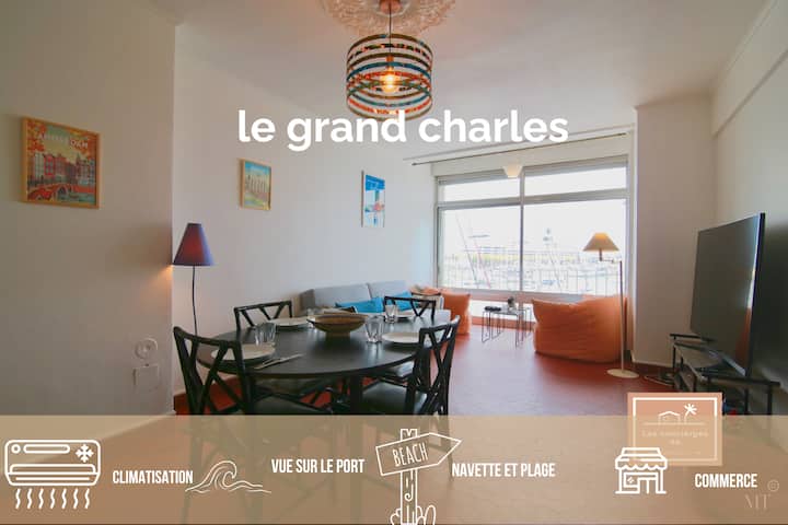 Grand Charles, Climatisé, Vue Mer Panoramique - Toulon