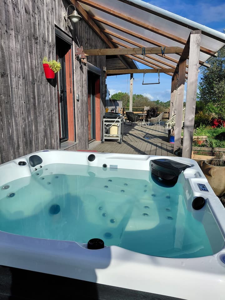 Maison Bois Avec Jacuzzi, Terrasse Et Vue - La Roche-Bernard