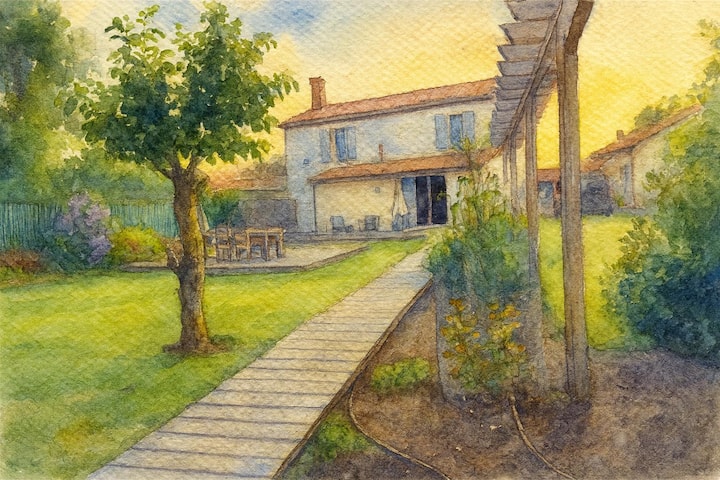 Landhaus Schoener-schalk Mit Charakter + Charme - La Tranche-sur-Mer