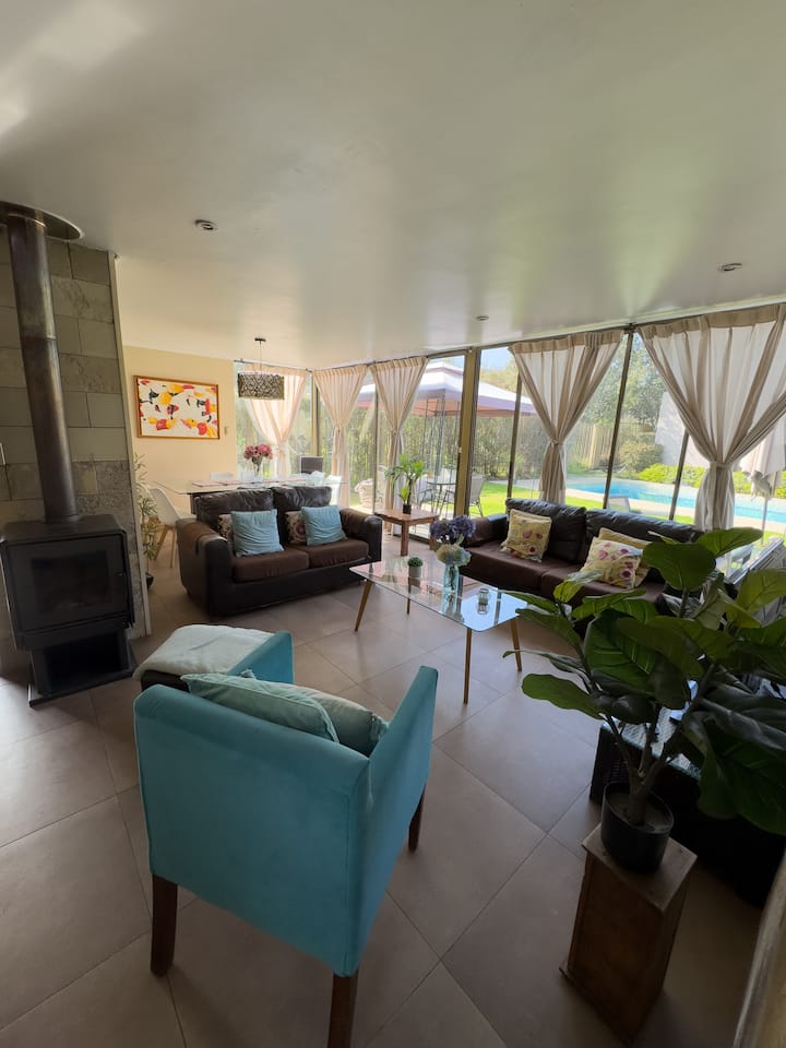 Hermosa, Espaciosa Y Cómoda Casa, Con Tinaja - Limache