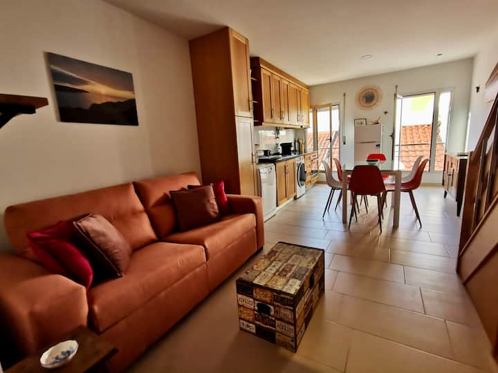 Terrasse Vue Mer Plage 30m, Parking Possible, Clim - Nazaré