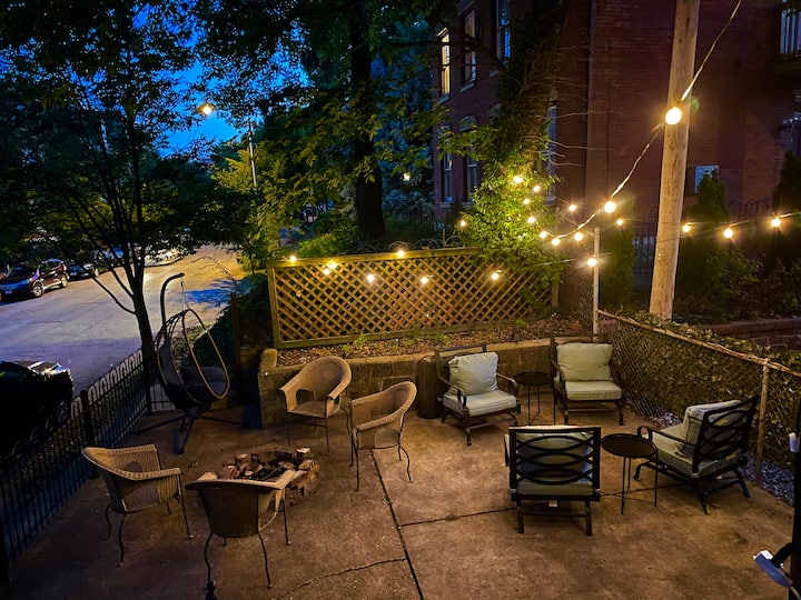 Soulard Firepit Patio + 3 Kings + 2 Blk To Brewery - St. Louis, MO