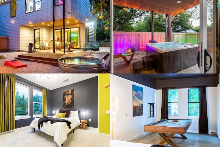Massive Compound Near Rainey St - Hot Tub, Pool - Austin, TX