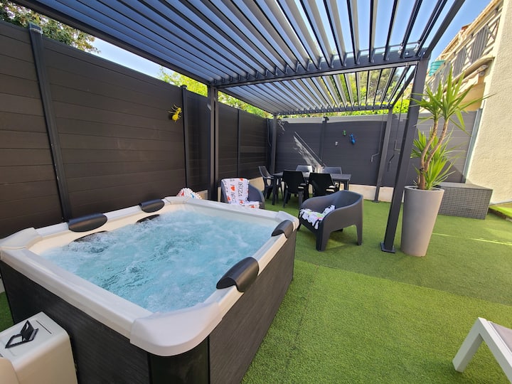 Maison Cosy  Avec Spa à 16km De Marseille &Cassis - Carnoux-en-Provence