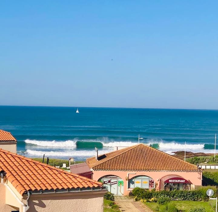 Appartement Vue Mer Avec Loggia + Parking Gratuit - Château-d'Olonne