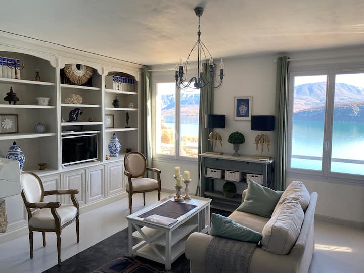 Vue Imprenable Sur Le Lac. Maison «&nbsp;La View&nbsp;» - Lac de Sainte-Croix