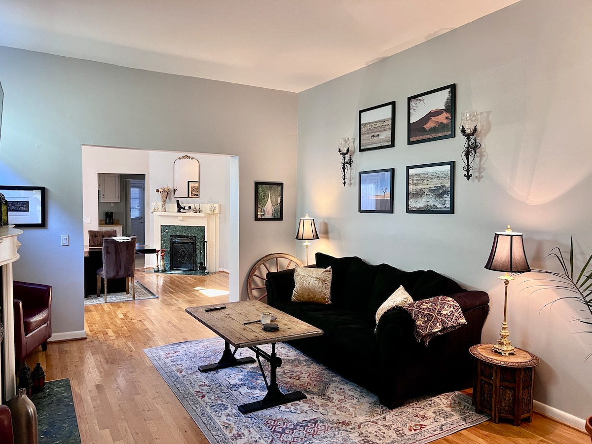 Top Airbnb: Chateau Tsali at Piedmont Park in Midtown