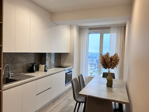 New luxury&panorama apartment on City Center.