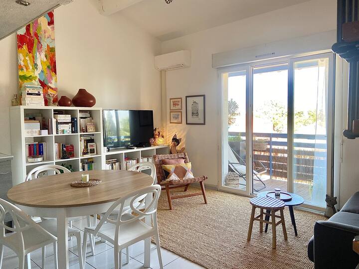 Superbe Appartement En Résidence Avec Parking - Canet-en-Roussillon