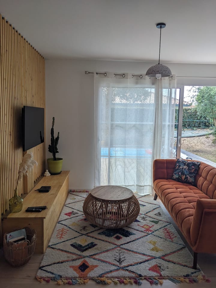 Location Maison Avec Piscine Dans Les Landes. - Saint-Girons Plage