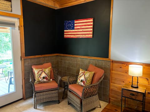 Top performing Airbnb: The Adams Suite on U-pick Blueberry Farm in Midcoast Maine
