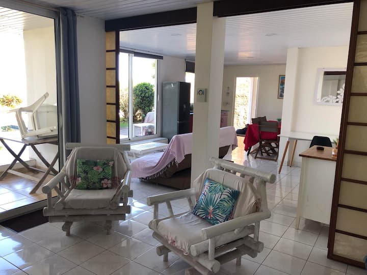Vue Carte Postale, Piscine Au Sel - 70 M² - Tahití