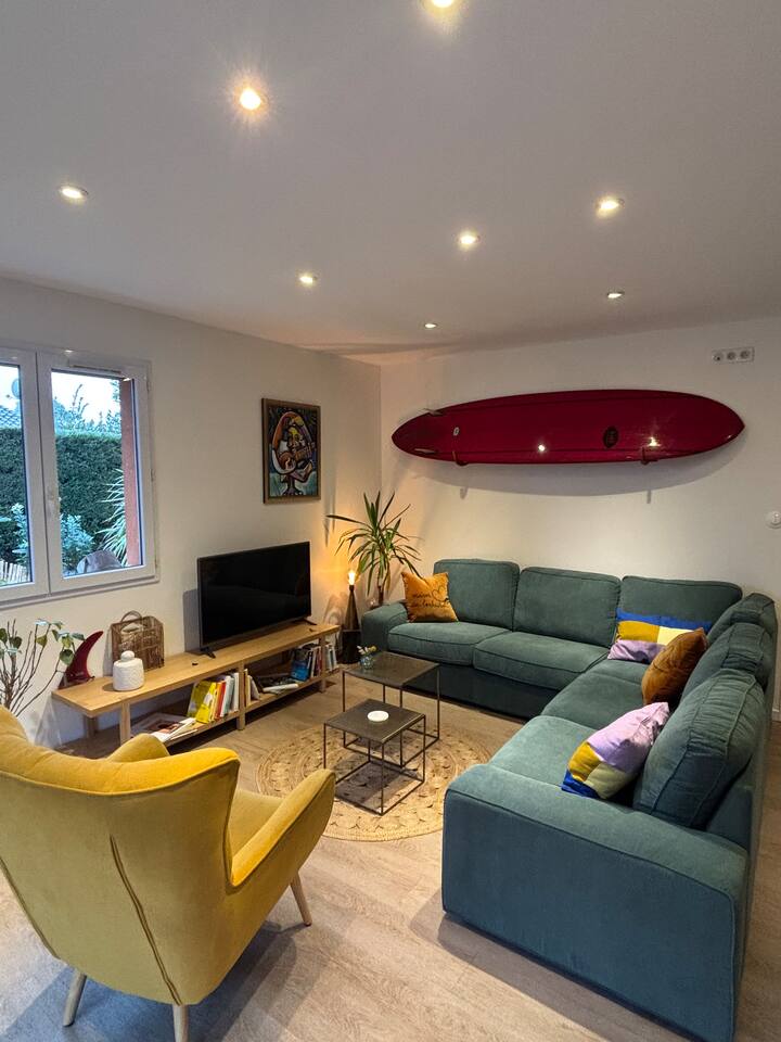 Maison De Charme Canaulaise De 140m2 Proche Lac - Lacanau