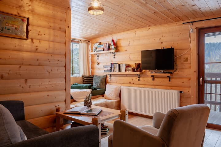 Family Mountain Cabin 3 Rocks | Sauna & Hot Tub - Smižany