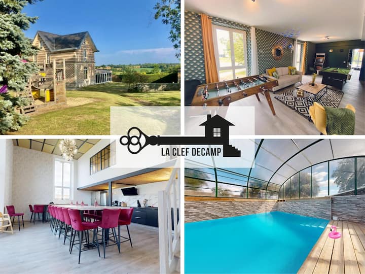 La Clef Decamp Domaine Lalie 20per Piscine 8minmer - Jullouville