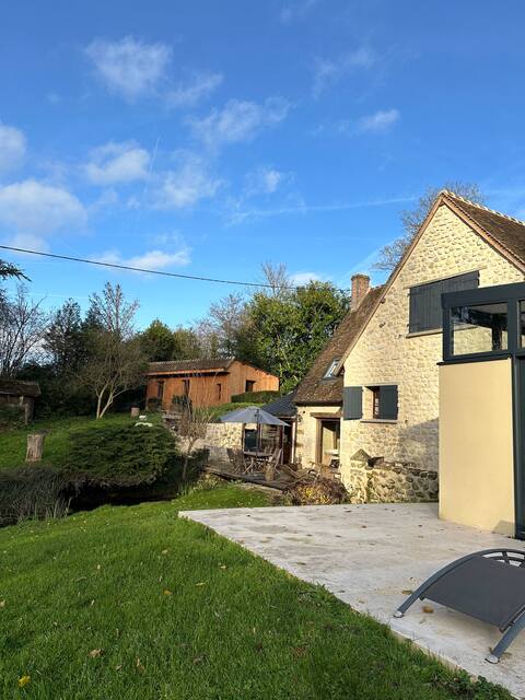 Bucolic mill with heated indoor pool