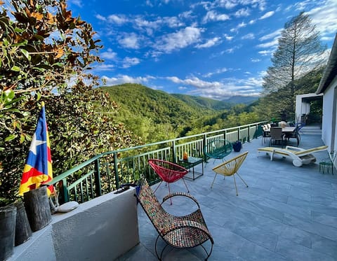 Sébastien's cottage in Manyaques.