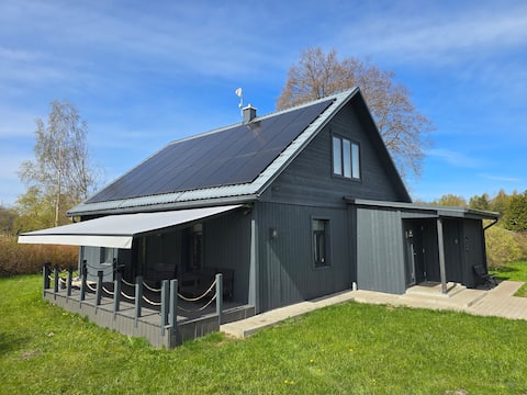 Family holiday house near to Baltic sea in Pitrags