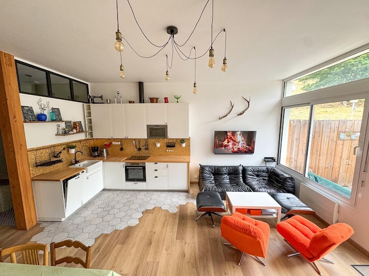 Appartement Spacieux, Bain Nordique & Vue Montagne - Arreau
