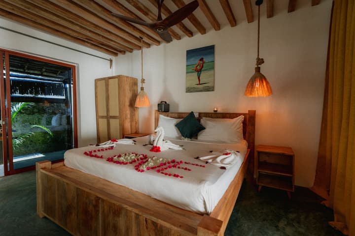 Zweites King-Schlafzimmer in der YapYap Villa, Paje, Zanzibar