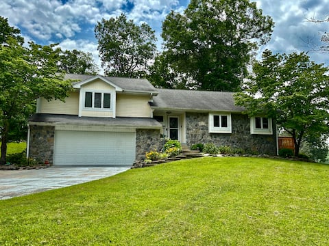 Family Retreat With Game Room, Fire Pit, and Pool