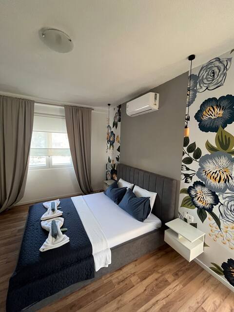 two-bedroom apartment with  private outdoor lounge