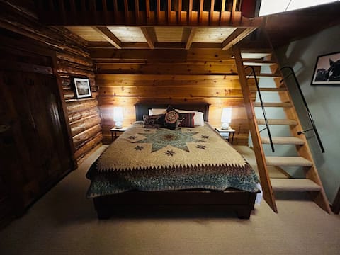 Popular Airbnb listing: Rustic 1-Bedroom Cabin near Teton Village in Moose Wilson Road