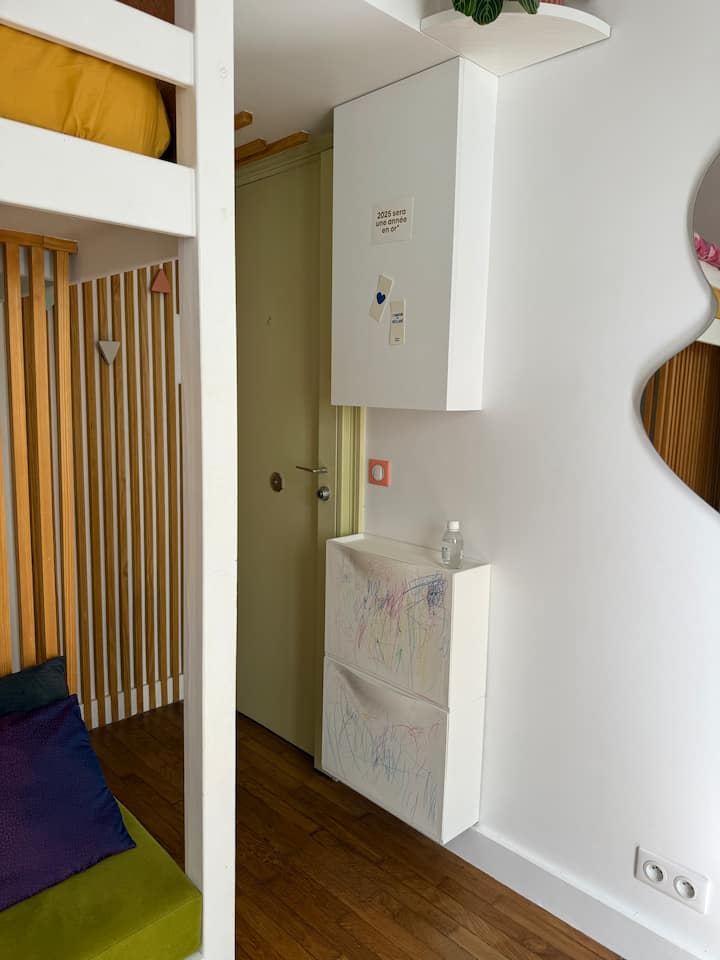 Asnières-sur-seine : Petit Duplex Dans La Jungle ! - Asnières-sur-Seine