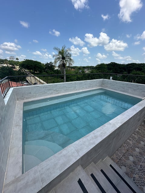 Apartment with private terrace and picuzzi