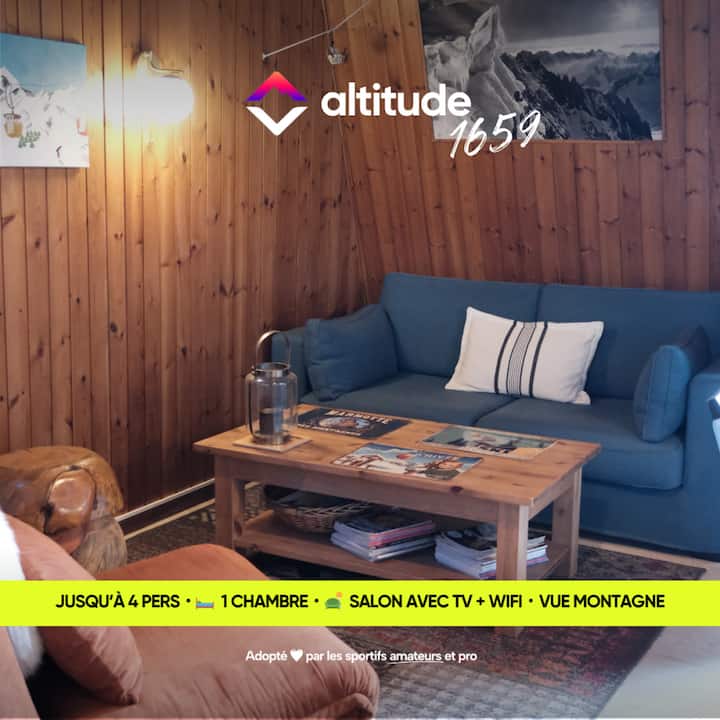 Altitude 1659 - T2 Spacieux Avec Bureau - Puigcerdà