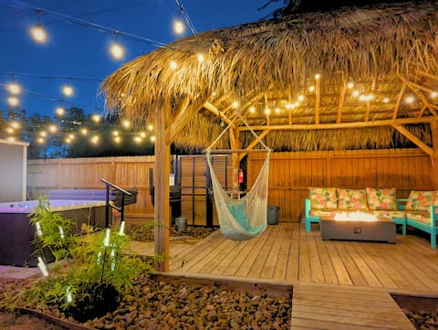 Popular Airbnb listing: Hardy House: Escape, Play, Relax in Near Northside