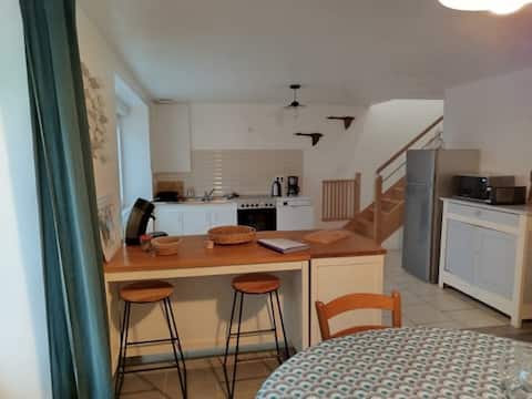 La Maison Kerlarno 2 bedrooms 2 bathrooms Large parking lot