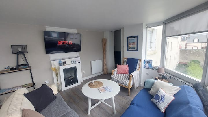 Hypercentre•calme•parking•toit-terrasse•200m Plage - Villers-sur-Mer