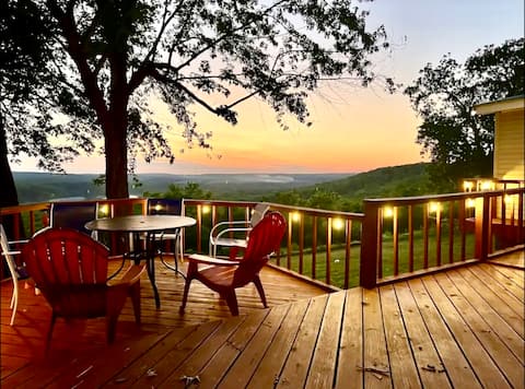 Sunset Oasis Retreat Pettit Bay Mtn near Tahlequah
