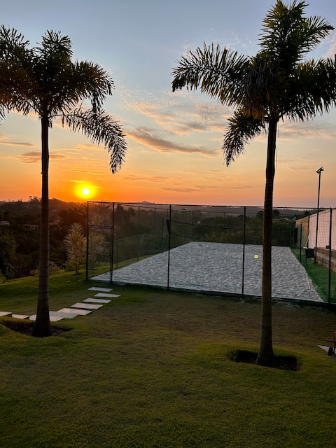 Porta do Sol Farm, Beach tennis, tennis and field