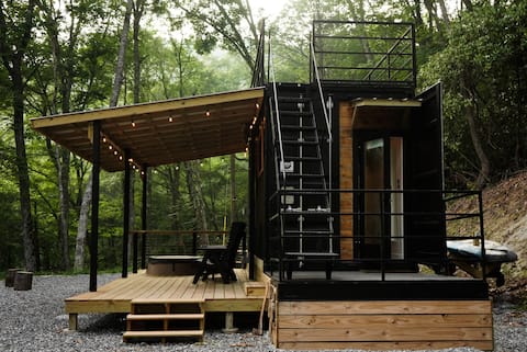 Lake Glenville Shipping Container w Rooftop Deck!