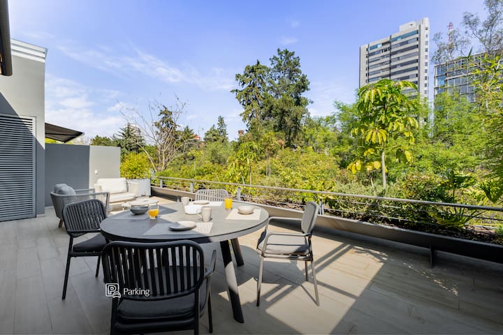 Capitalia | Terrace Leafy Views | Parque Lincoln gallery image 4