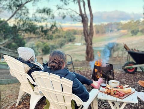 Hilltop Farm Stables Cottage magnificent views