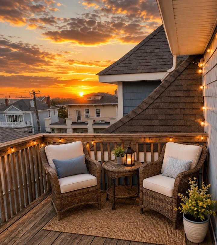 Private Charming 2 Bedroom Steps From The Beach - New York