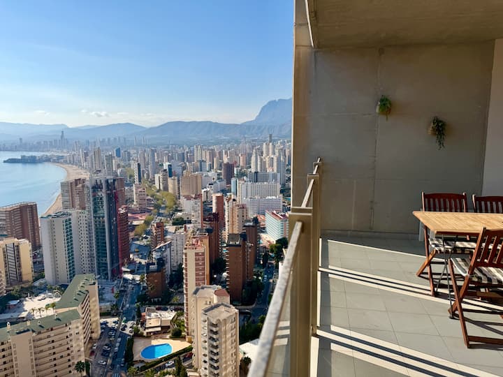 Appartement Luxueux Avec Piscine, Gym Et Parking - Benidorm