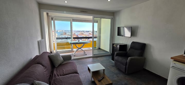 Appt 4 Pers Vue Panoramique Mer/port Cap D Agde - Marseillan