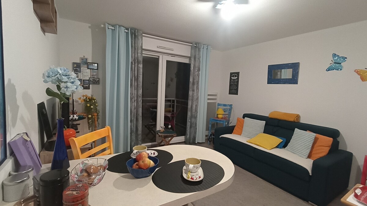 Successful Airbnb property: Cayeux-sur-Mer Beautiful oceanfront studio Ideal for 2 people. in Cayeux Sur Mer
