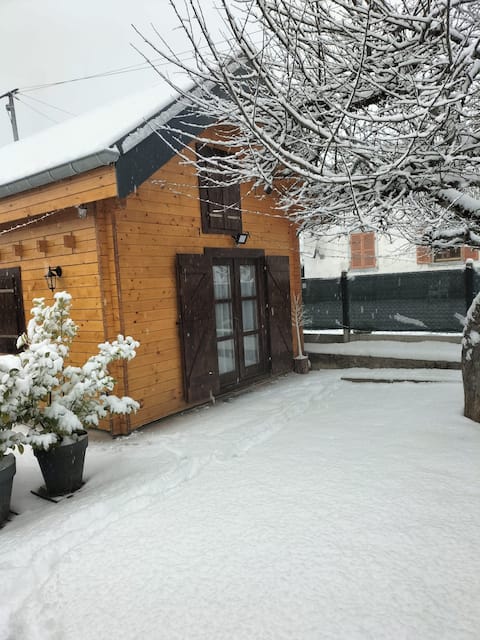 Cozy chalet with Nordic bath