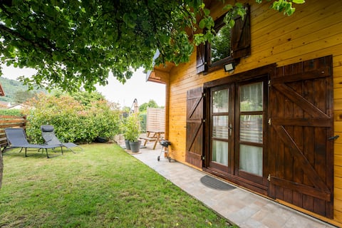 Cozy chalet with Nordic bath