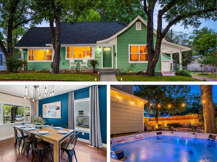 Garden Oasis Home with Hot Tub, Game Room
