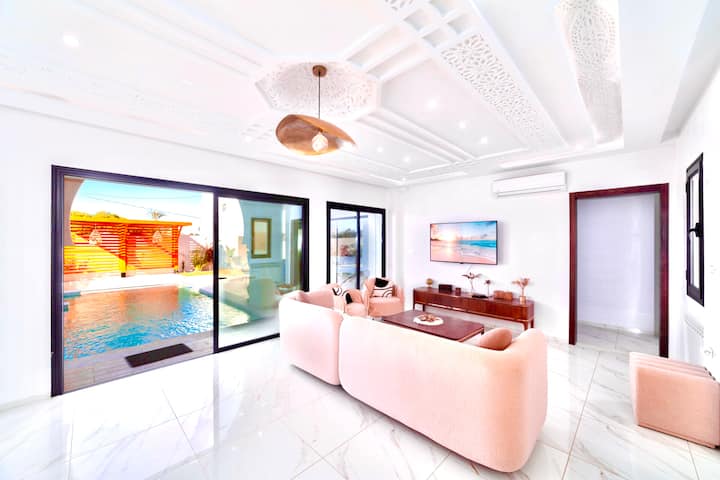Villa Lynoute : Style Rare & Plage à Pied - Midoun