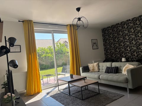 Cozy house between Rouen, Paris and Deauville