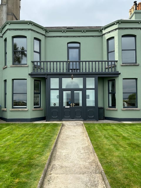 A large comfortable seafront house