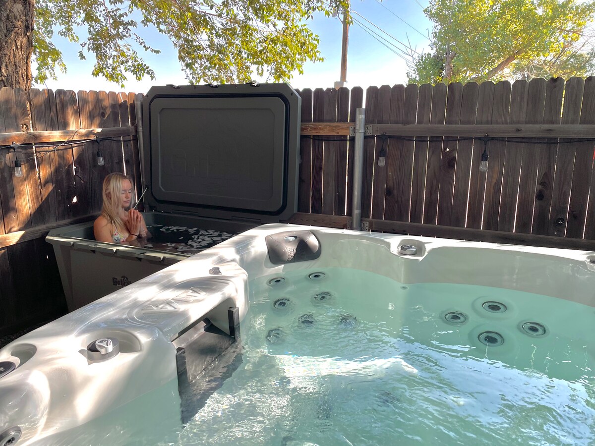 トップス Chill Out Set (SEPARATE BATH & TODAYFUL) Alpine Terrain Chilly Goat Cold Tub by Master Spas - Aqua Haven Spas